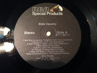Elvis Presley : Elvis Country (LP, Comp)