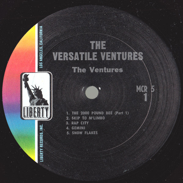 The Ventures : The Versatile Ventures (LP, Comp, Mono)