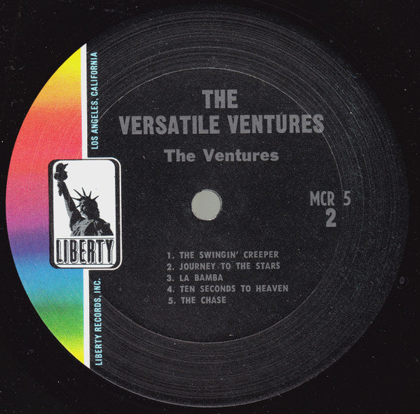 The Ventures : The Versatile Ventures (LP, Comp, Mono)