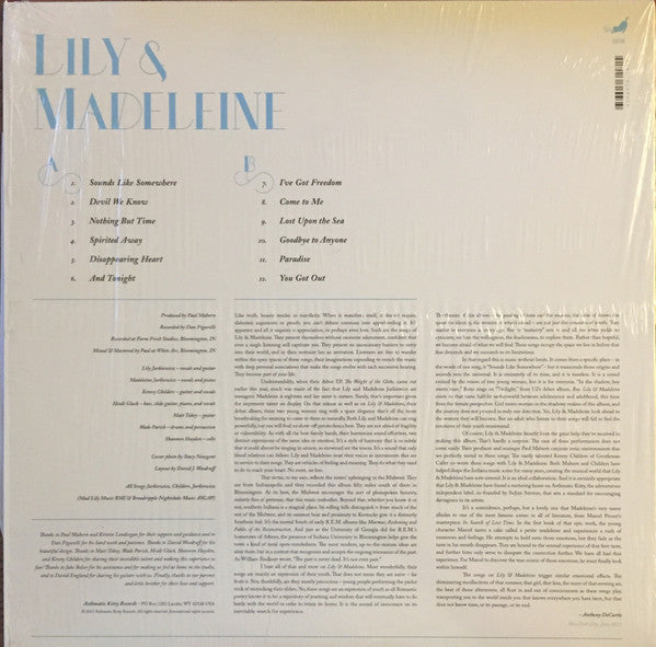 Lily & Madeleine : Lily & Madeleine (LP, Album)