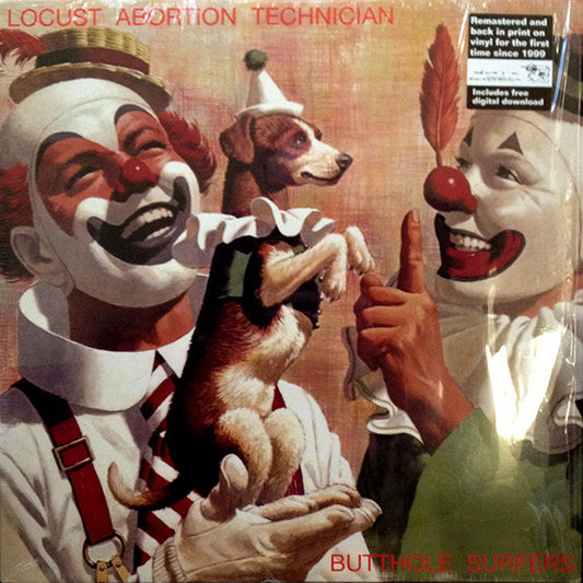 Butthole Surfers : Locust Abortion Technician (LP, Album, RE, RM)