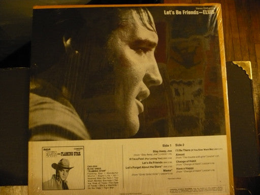 Elvis* : Let's Be Friends (LP, Album, Roc)