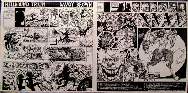 Savoy Brown : Hellbound Train (LP, Album, Phi)