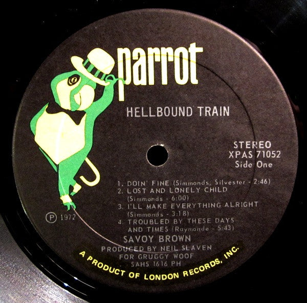 Savoy Brown : Hellbound Train (LP, Album, Phi)