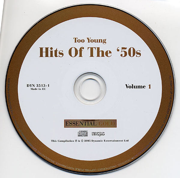 Various : Too Young - Hits Of The '50s (3xCD, Comp)