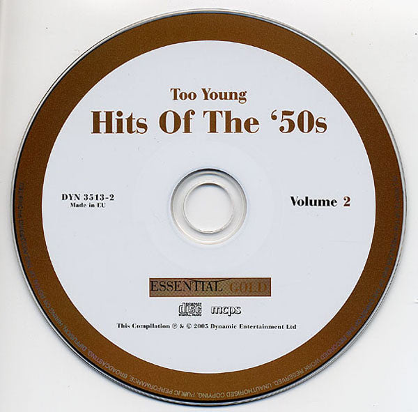 Various : Too Young - Hits Of The '50s (3xCD, Comp)