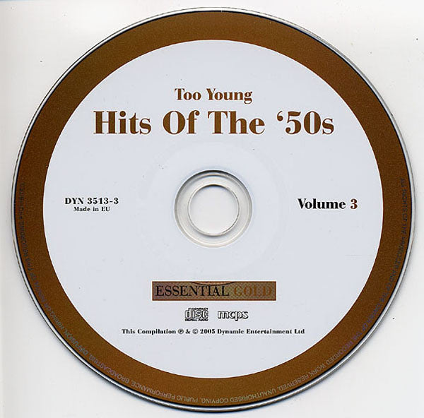 Various : Too Young - Hits Of The '50s (3xCD, Comp)
