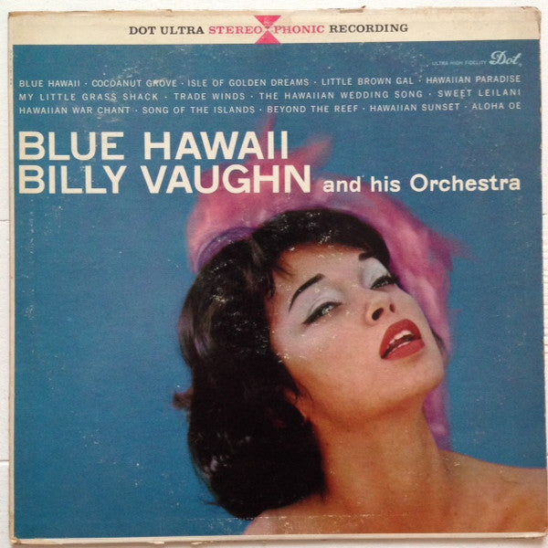 Billy Vaughn And His Orchestra : Blue Hawaii (LP, Album)