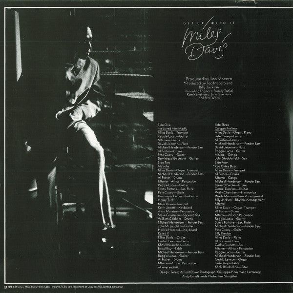 Miles Davis : Get Up With It (2xLP, Album, RP, Red)