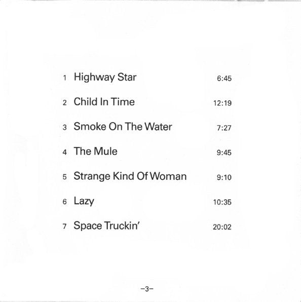 Deep Purple : Made In Japan (CD, Album, RE)