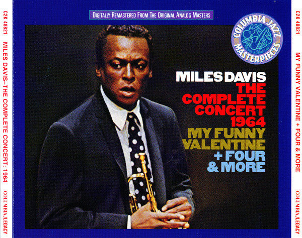 Miles Davis : The Complete Concert 1964 - My Funny Valentine + Four & More (2xCD, Comp, RM)