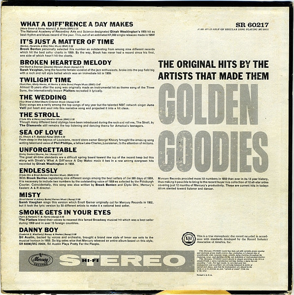 Various : Golden Goodies (LP, Comp)