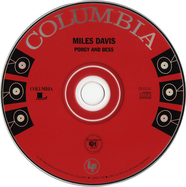 Miles Davis : Porgy And Bess (CD, Album, RE, RM, Pit)
