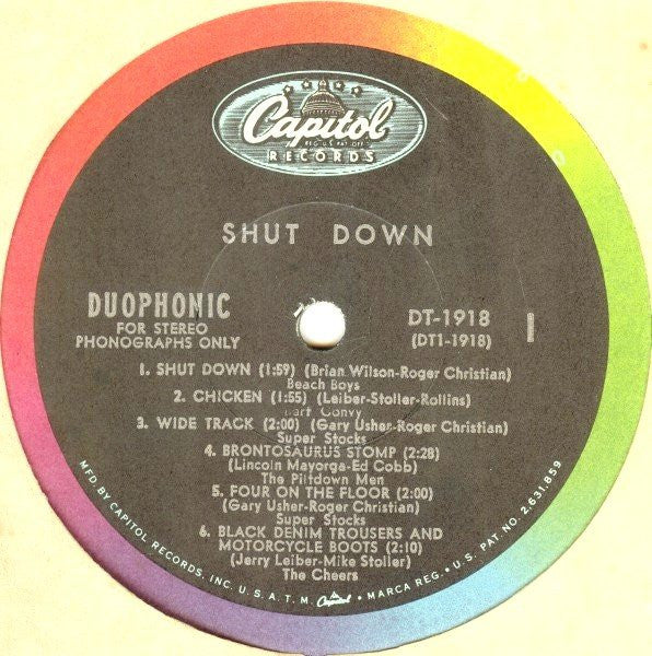 Various : Shut Down (LP, Comp, Duo)