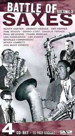 Various : Battle Of Saxes Volume 2 (4xCD, Comp + Box)