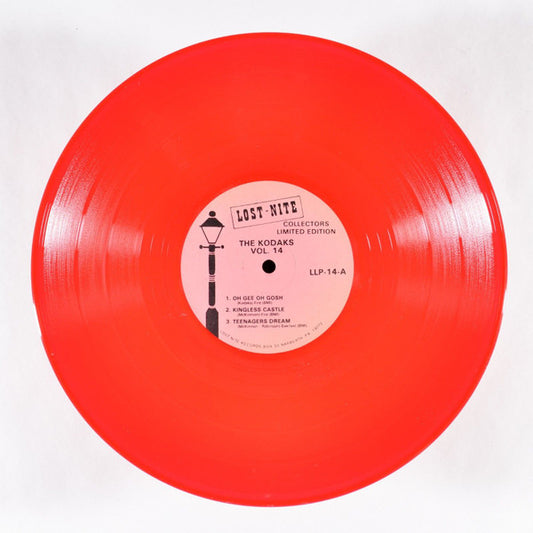 The Kodaks : The Best Of The Kodaks (10", Comp, Ltd, Red)