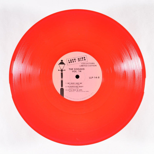The Kodaks : The Best Of The Kodaks (10", Comp, Ltd, Red)
