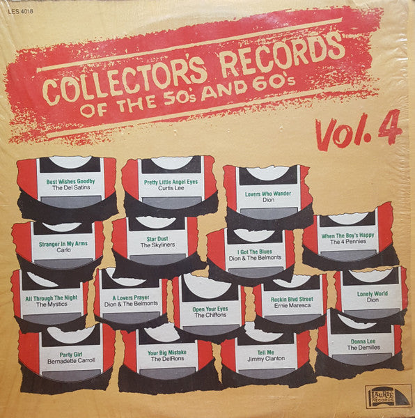 Various : Collector's Records Of The 50's And 60's Vol. 4 (LP, Comp)