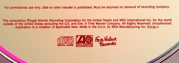 Phil Collins : ...Hits (CD, Comp, Promo)