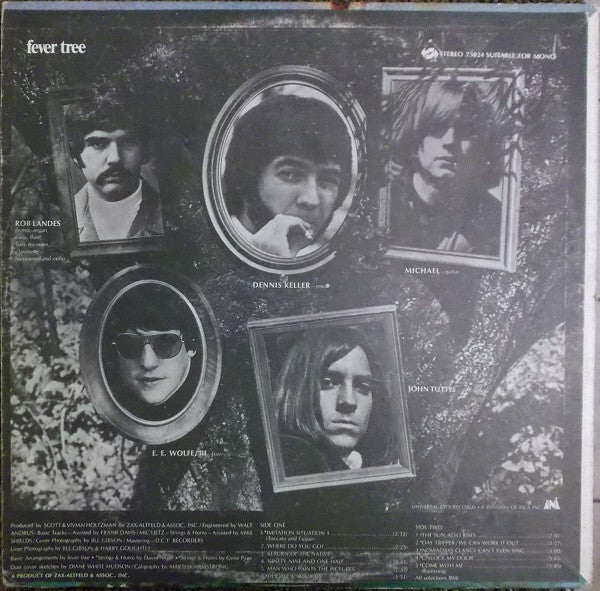 Fever Tree : Fever Tree (LP, Album, Glo)