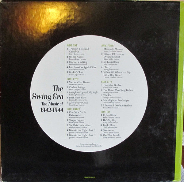 Various : The Swing Era: The Music Of 1942-1944: When Sport Was Mighty Sporty (3xLP, Comp + Box)