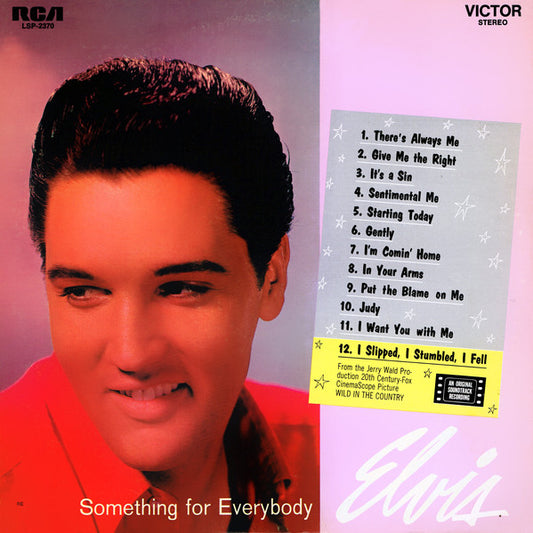 Elvis* : Something For Everybody (LP, Album, RE)