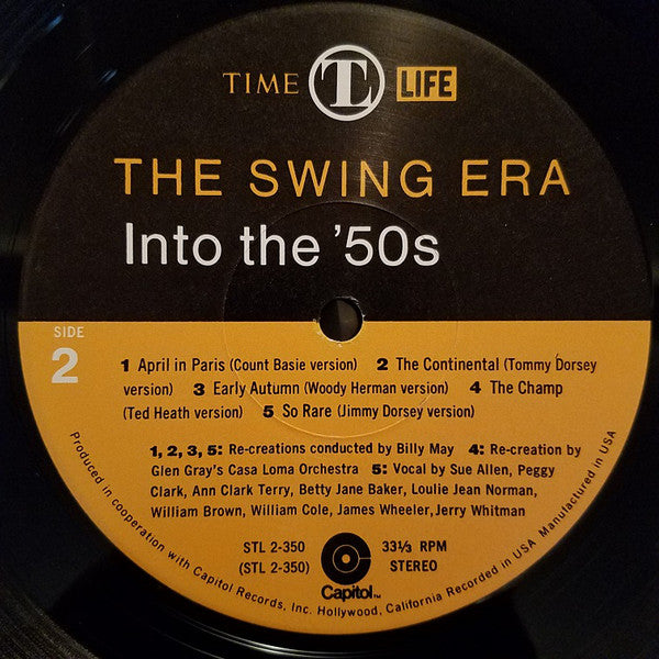 Various : The Swing Era: Into The '50s: How Sex Was Invented (3xLP, Comp + Box)
