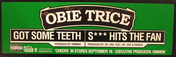 Obie Trice : Got Some Teeth / S*** Hits The Fan (12", Promo)