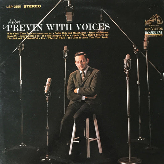 André Previn : Previn With Voices (LP, Album)