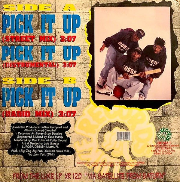 Home Team : Pick It Up (12", Single)