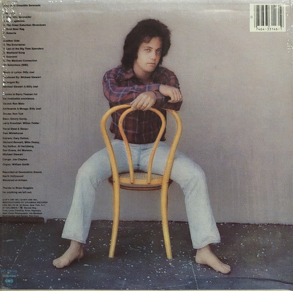 Billy Joel : Streetlife Serenade (LP, Album, RE, Ter)