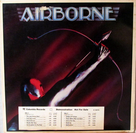 Airborne (6) : Airborne (LP, Album, Promo)