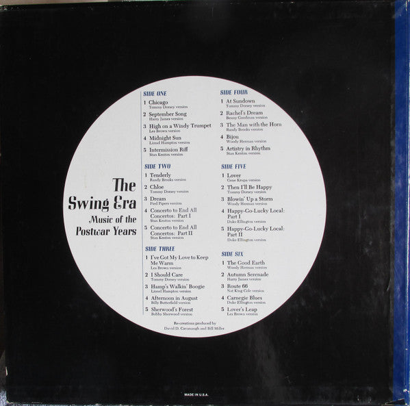 Various : The Swing Era: The Music Of The Postwar Years: A Clutch Of Characters (3xLP, Comp + Box)