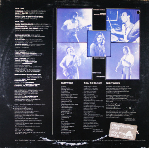 Nova (38) : Vimana (LP, Album, Promo)