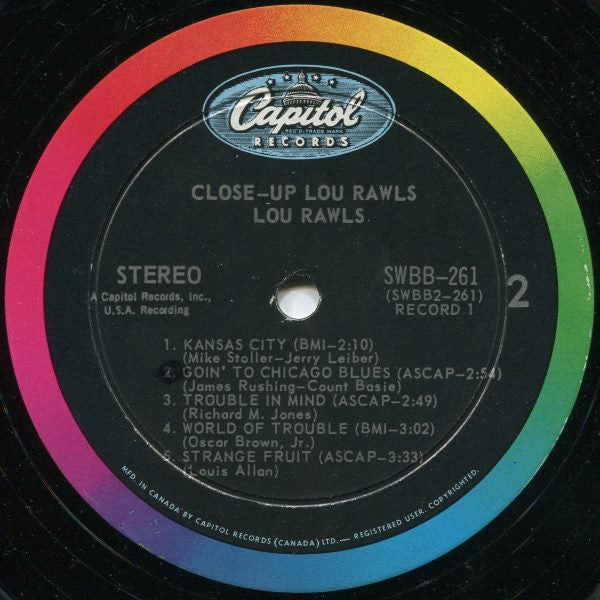 Lou Rawls : Close-Up (2xLP, Comp)