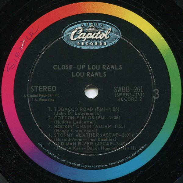 Lou Rawls : Close-Up (2xLP, Comp)