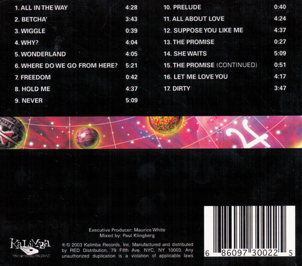 Earth, Wind & Fire : The Promise (CD, Album, Dig)