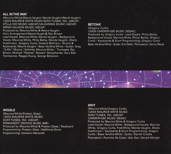 Earth, Wind & Fire : The Promise (CD, Album, Dig)