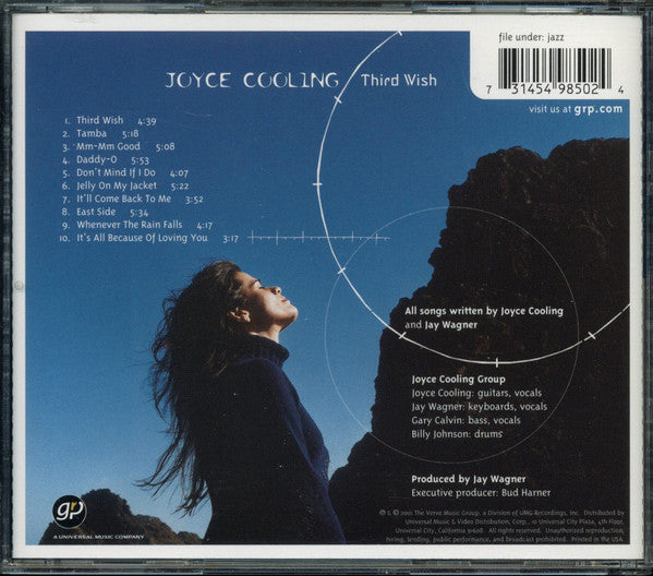Joyce Cooling : Third Wish (CD, Album)