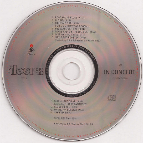 The Doors : In Concert (2xCD, Comp, RM)