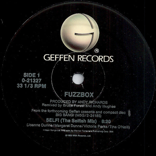 Fuzzbox* : Self! (12", Maxi)
