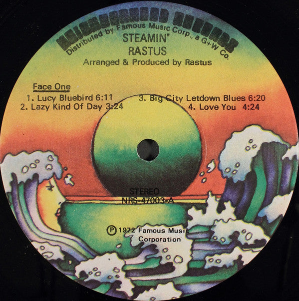Rastus : Steamin' (LP, Album)