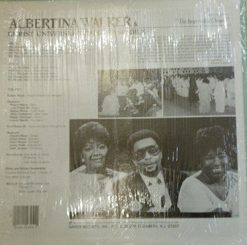 Albertina Walker And  The Christ Universal Temple Ensemble : The Impossible Dream (LP)
