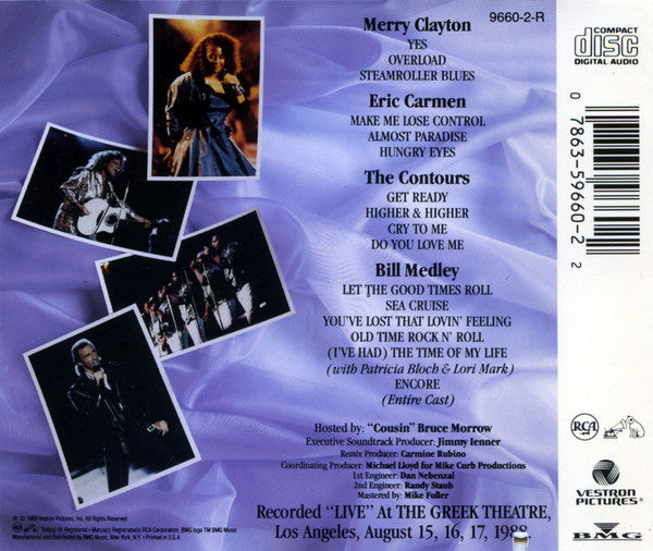 Various : Dirty Dancing - Live In Concert (CD)