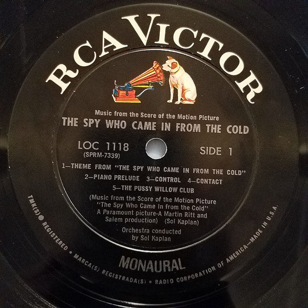Sol Kaplan : The Spy Who Came In From The Cold (Music From The Score Of The Motion Picture) (LP, Mono)