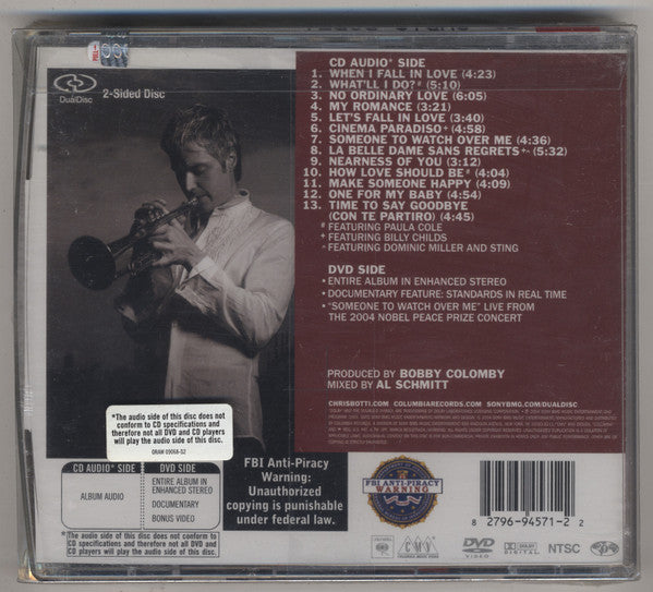 Chris Botti : When I Fall In Love (Hybrid, DualDisc, NTSC, Reg)