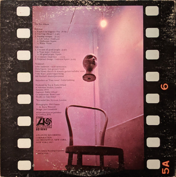 Yes : The Yes Album (LP, Album, MO )