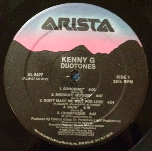 Kenny G (2) : Duotones (LP, Album, Hau)