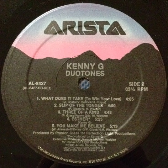 Kenny G (2) : Duotones (LP, Album, Hau)