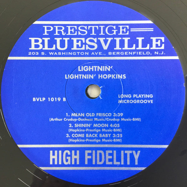 Lightnin' Hopkins : Lightnin' (The Blues Of Lightnin' Hopkins) ‎ (2x12", Album, Ltd, Num, RE, RM, 180)